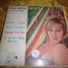 Discos de vinilo: JEAN-MICHEL DEFAYE. GUITAR-TANGO + 3. EP. PHILIPS 1963. 