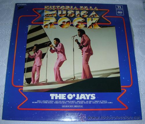 Discos de vinilo: THE OJAYS - LP HISTORIA DE LA MUSICA ROCK - Foto 1