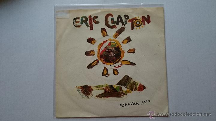 Discos de vinilo: ERIC CLAPTON - FOREVER MAN / TOO BAD (1985) - Foto 1