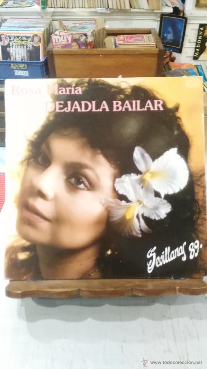 Discos de vinilo: Rosa Mar&iacute;a - Dejadla bailar (Sevillas &acute;89) - Foto 1