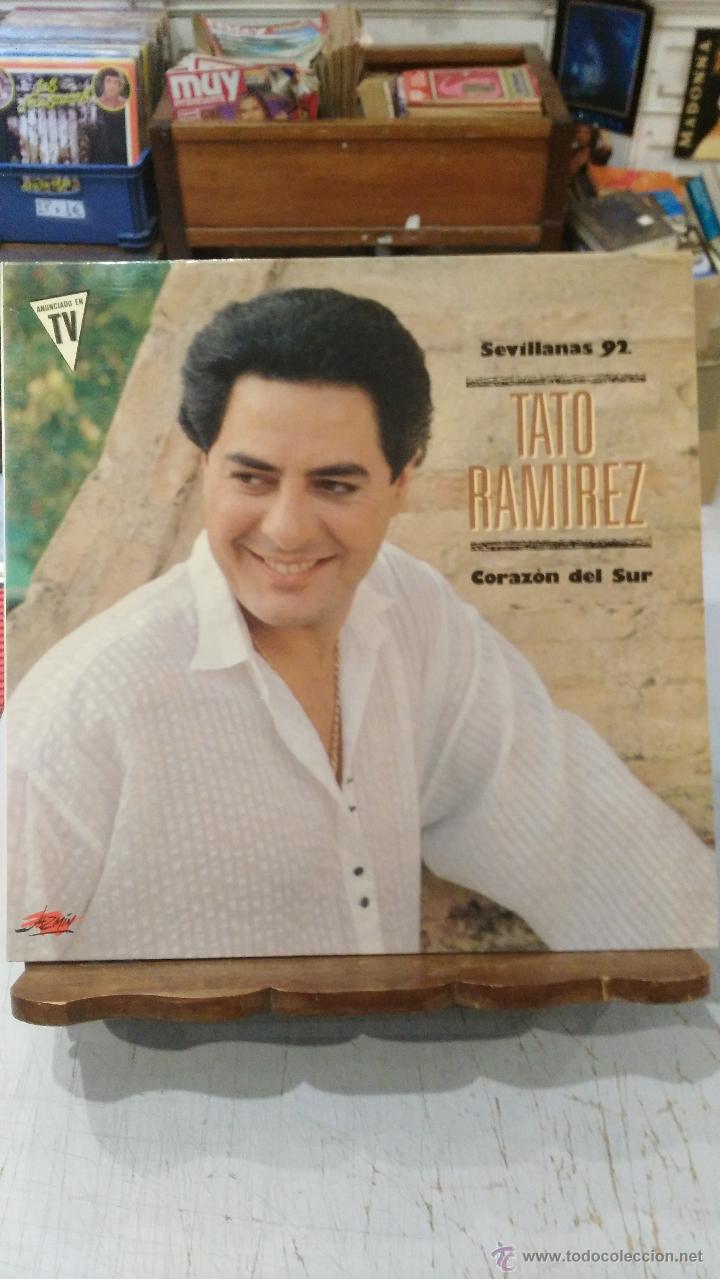 Discos de vinilo: Tato Ramirez - Coraz&oacute;n del Sur (Sevillanas &acute;92) - Foto 1