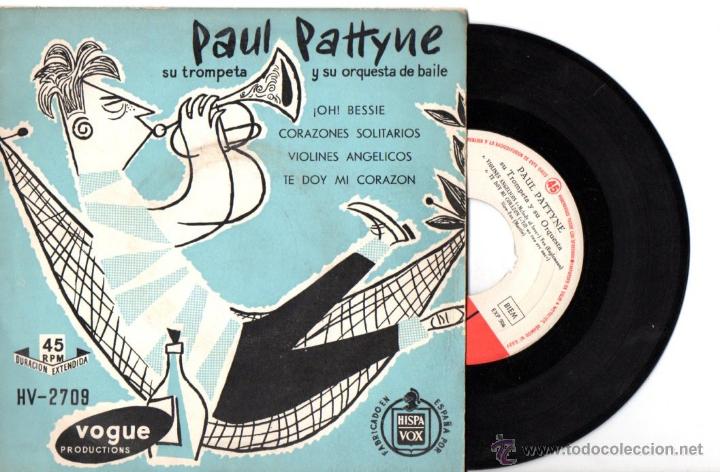 Discos de vinilo: PAUL PATTYNE : OH, BESSIE + 3 - Foto 1