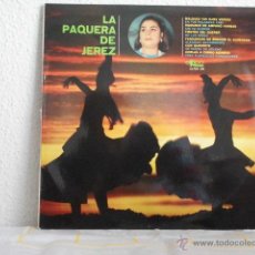 Discos de vinilo: LA PAQUERA DE JERZ LP. Lote 54101824