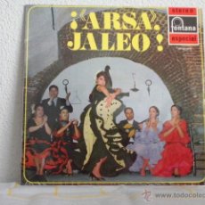 Discos de vinilo: ARSA JALEO LP ANTONIO ARENAS TALEGON BAMBINO Y TERREMOTO. Lote 54101994