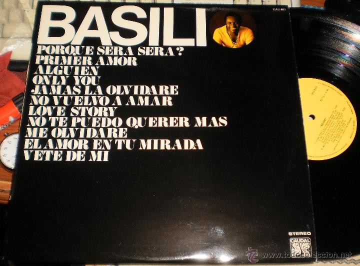 Discos de vinilo: BASILIO LP 1977.CAUDAL.EN PERFECTO ESTADO - Foto 1