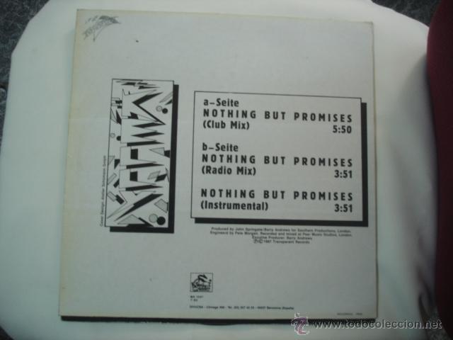 Discos de vinilo: Kelly     Nothing But Promises - Foto 2