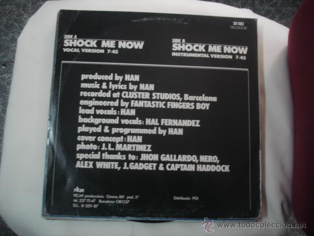 Discos de vinilo: Han    Shock Me Now - Foto 2