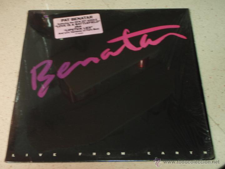 Discos de vinilo: Pat Benatar &lrm;&ndash; Live From Earth, US 1983 Chrysalis - Foto 1