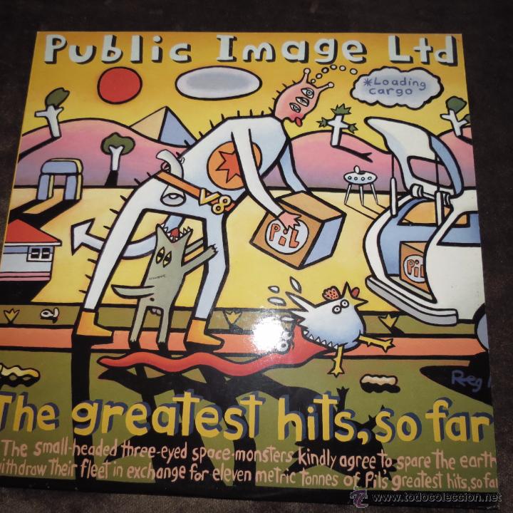 Discos de vinilo: public image ltd - the greatest hits, so far - Foto 1