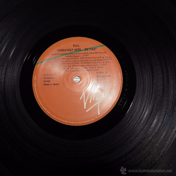 Discos de vinilo: public image ltd - the greatest hits, so far - Foto 4