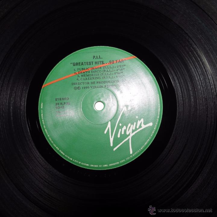 Discos de vinilo: public image ltd - the greatest hits, so far - Foto 5