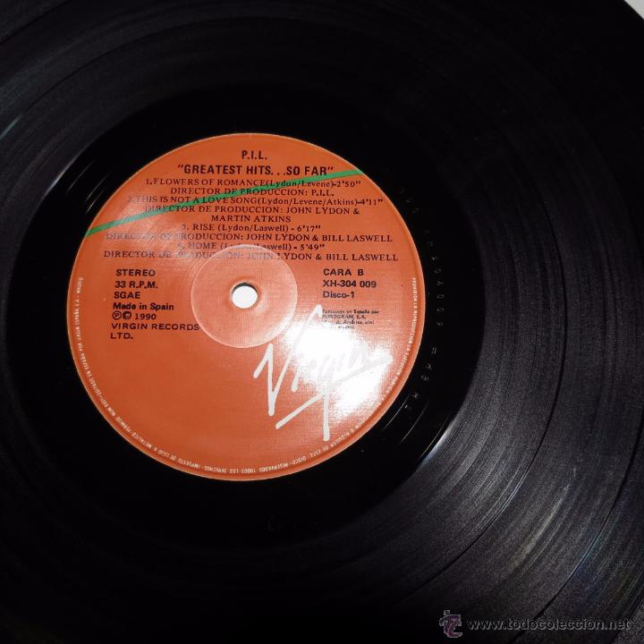Discos de vinilo: public image ltd - the greatest hits, so far - Foto 6