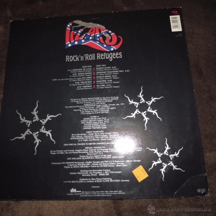 Discos de vinilo: lizard - rock&acute;n&acute;roll refugees - Foto 2