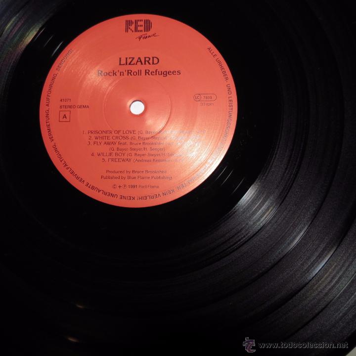 Discos de vinilo: lizard - rock&acute;n&acute;roll refugees - Foto 3