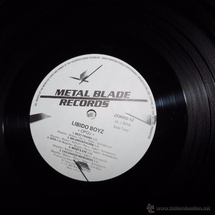 Discos de vinilo: libido boyz - opgu - Foto 4