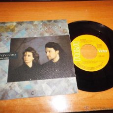 Discos de vinilo: CLANNAD IN A LIFETIME / INDOOR BONO U2 SINGLE VINILO ESPAÑA AÑO 1986 2 TEMAS U 2. Lote 54162507