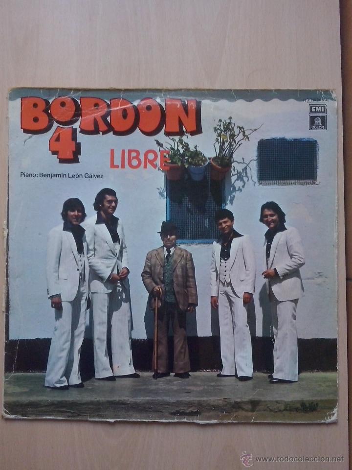 Discos de vinilo: bordon 4- libre- lp emi 1979 promocional - Foto 1
