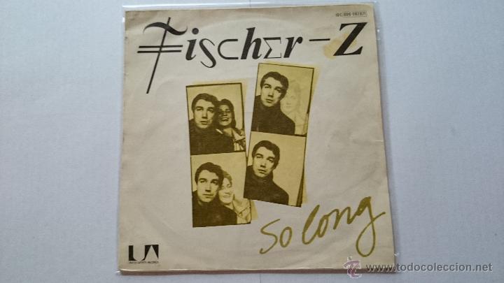 Discos de vinilo: FISCHER-Z - SO LONG / HIDING (1980) - Foto 1