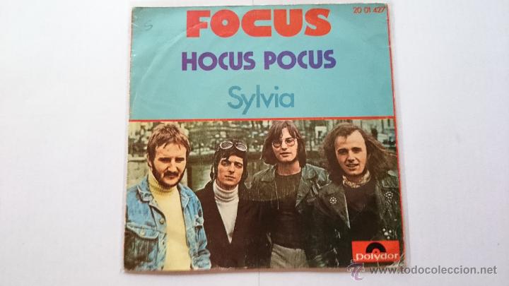 Discos de vinilo: FOCUS - HOCUS POCUS / SYLVIA (1973) - Foto 1