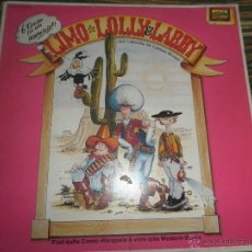 Discos de vinilo: LIMO LOLLY & LARRY - 6 FAUSTE FÜR EIN HALLELUJA LP - ORIGINAL ALEMAN - PEG RECORDS 1975 -. Lote 54192490