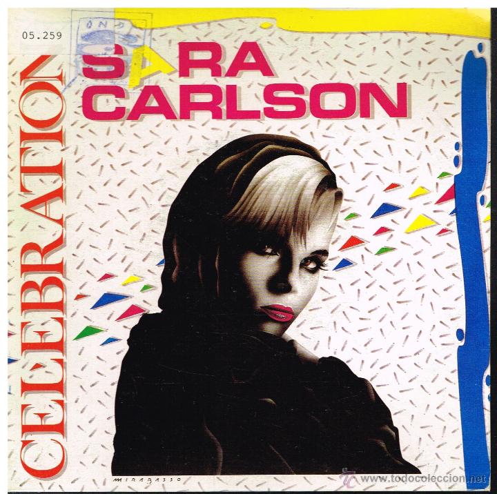Discos de vinilo: Sara Carlson - Celebration - Single 1991 - Promo - Foto 1