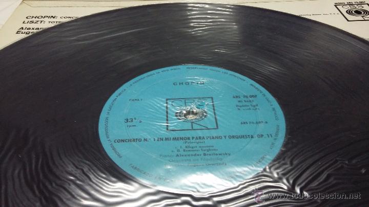 Discos de vinilo: BRAILOWSK-ORQUESTA DE FILADELFIA ORMANDY - CHOPIN - Foto 5