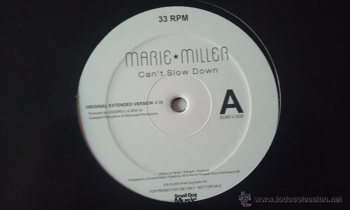 Discos de vinilo: Marie Miller - Cant Slow Down - 2005 - Foto 1