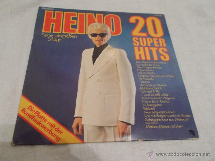 Discos de vinilo: HEINO 20 Super Hits L.p - Foto 1