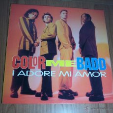 Discos de vinilo: MAXI SINGLE - COLOR ME BADD (I ADORE MI AMOR) MADE IN GERMANY - GIANT - 1991