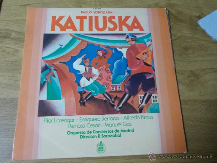 Discos de vinilo: KATIUSKA. PABLO SOROZABAL - Foto 1