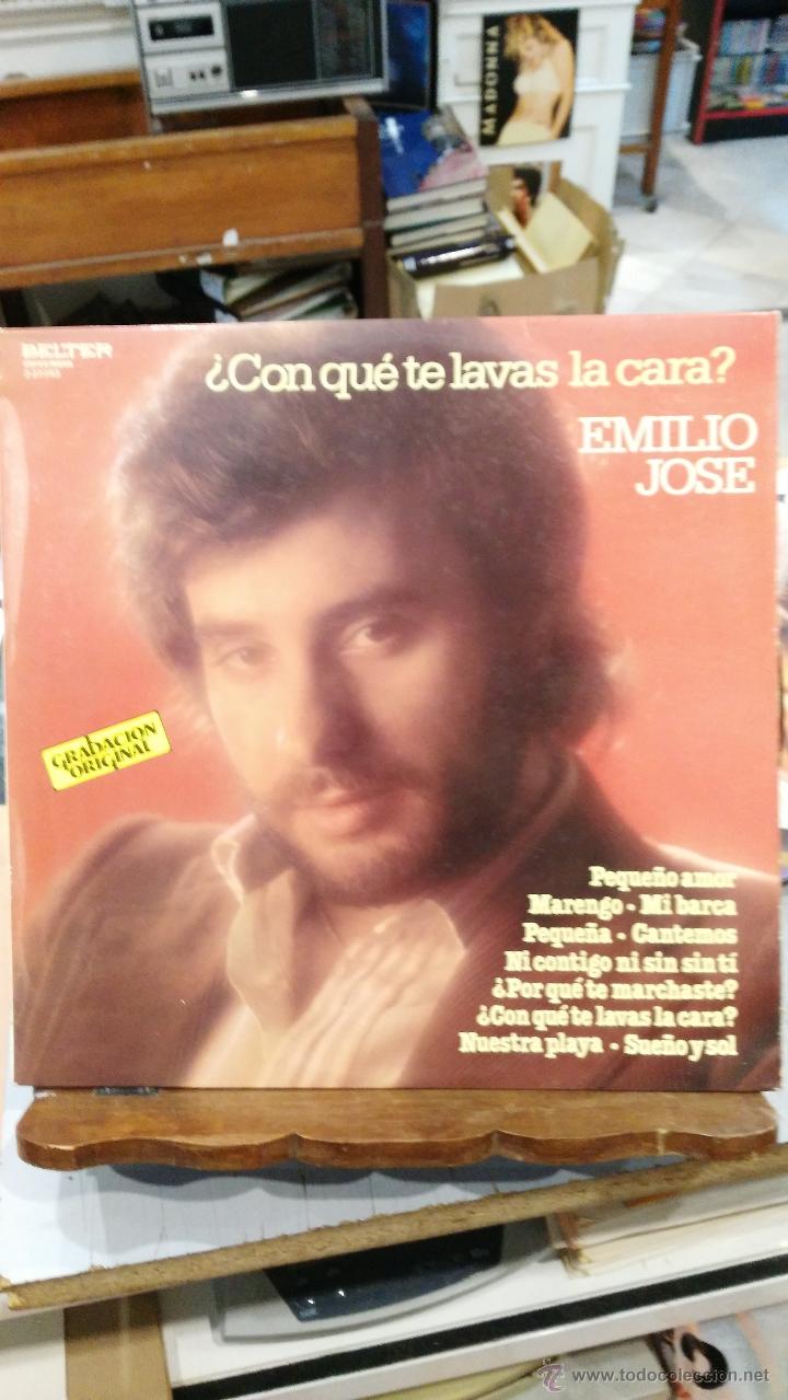 Discos de vinilo: Emilio Jos&eacute; - &iquest;Con qu&eacute; te lavas la cara? - Foto 1