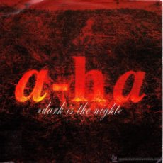 Discos de vinil: A-HA-DARK IS THE NIGHT + ANGEL IN THE SNOW (INSTRUMENTAL) SINGLE VINILO 1993 (GERMANY). Lote 54222890