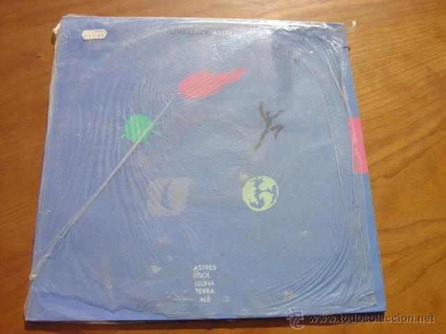 Discos de vinilo: LLUIS LLACH*, ASTRES 1986 LP CBS - Foto 1