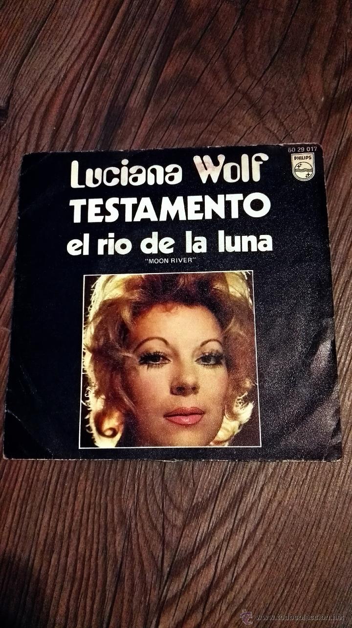 Discos de vinilo: Luciana Wolf. Sigle vinilo. - Foto 1