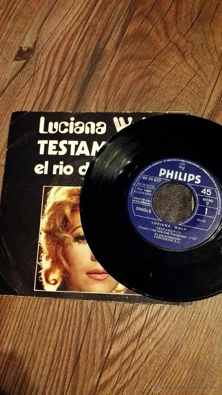 Discos de vinilo: Luciana Wolf. Sigle vinilo. - Foto 3