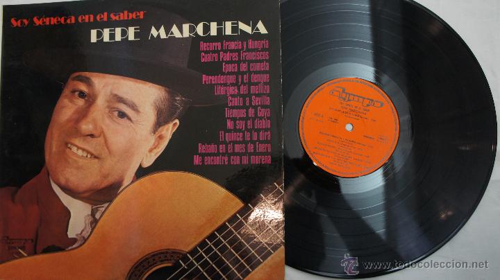 Discos de vinilo: SOY SENECA EN EL SABER - PEPE MARCHENA - 1974 - Foto 1