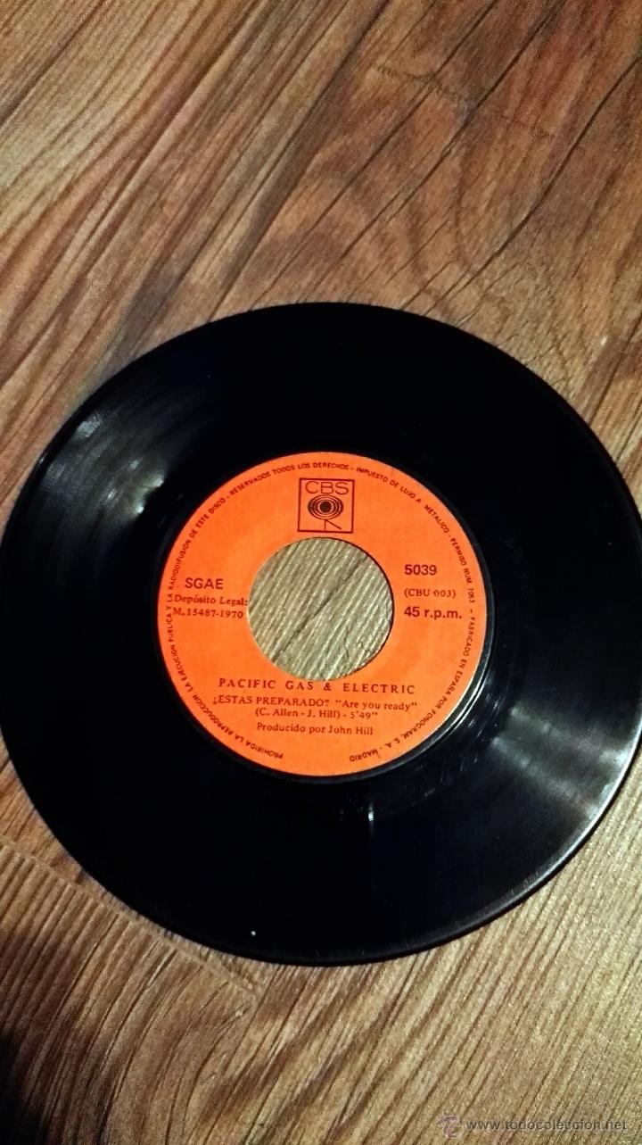 Discos de vinilo: Pacific Gas & Electric. Single vinilo - Foto 1