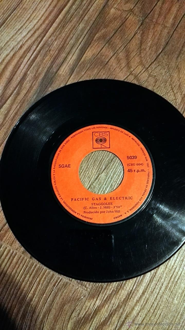Discos de vinilo: Pacific Gas & Electric. Single vinilo - Foto 2