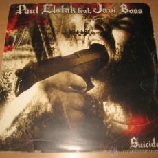 Discos de vinilo: LP EP PAUL ELSTAK FEAT. JAVI BOSS ?– SUICIDE . OFFENSIVE RECORDS 2005
