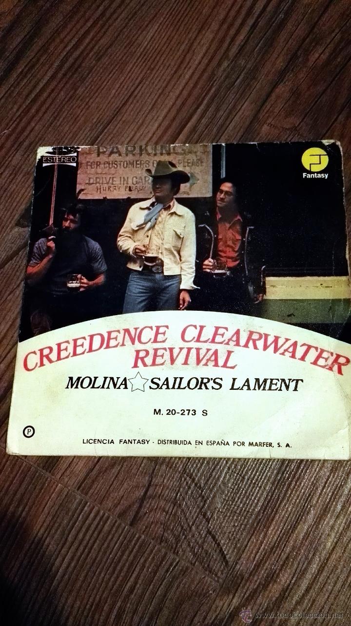 Discos de vinilo: Creedence Clearwater Revival. Single vinilo - Foto 2