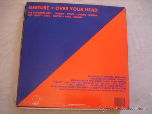 Discos de vinilo: The Popguns    Crazy - Foto 2