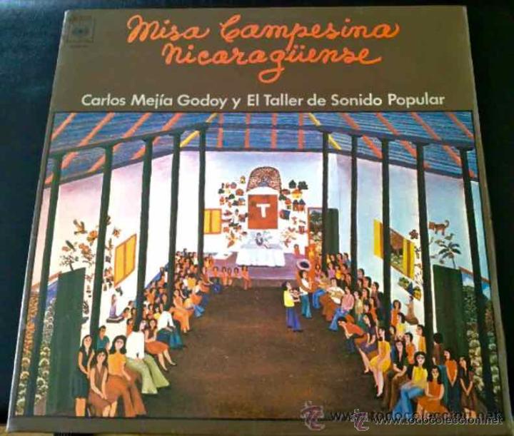 Vinyl records: CARLOS MEJ&Iacute;A GODOY Y EL TALLER DE SONIDO POPULAR, MISA CAMPESINA NICARAG&Uuml;ENSE - LP