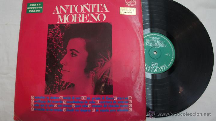 Discos de vinilo: ANTO&Ntilde;ITA MORENO - 1969 - Foto 1