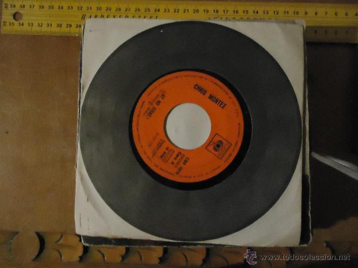 Discos de vinilo: peque&ntilde;o disco single - chris montez - Foto 1