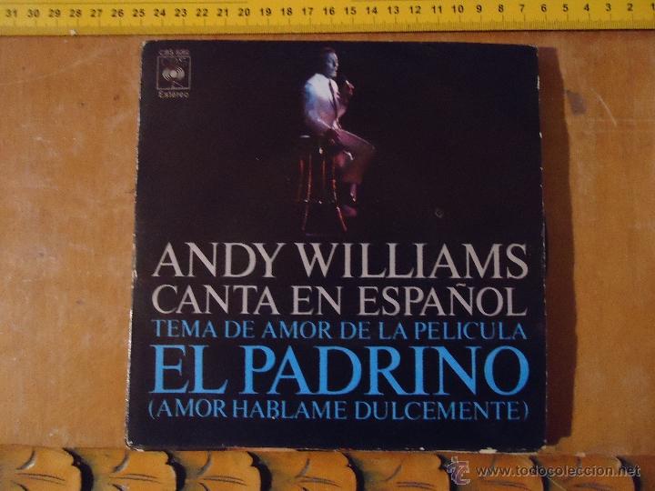 Discos de vinilo: peque&ntilde;o disco single - ANDY WILLIAMS - Foto 1