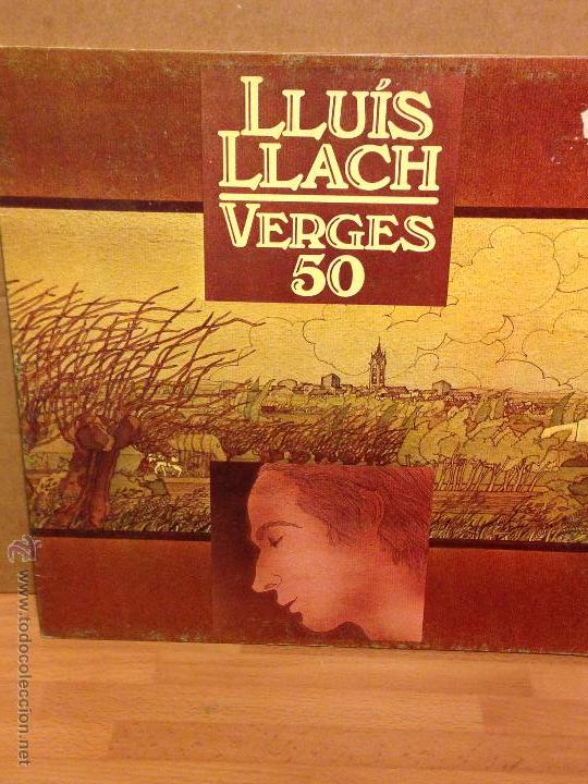 Discos de vinilo: Disco vinilo Lp lluis llach verges 50 - Foto 1