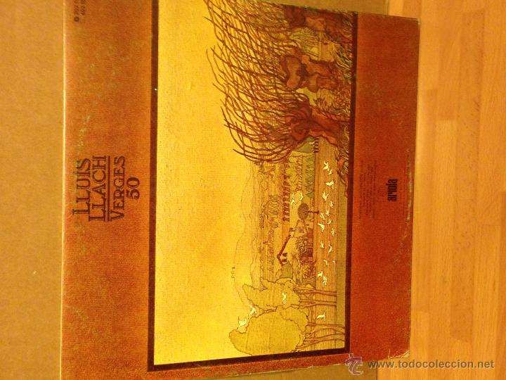 Discos de vinilo: Disco vinilo Lp lluis llach verges 50 - Foto 2