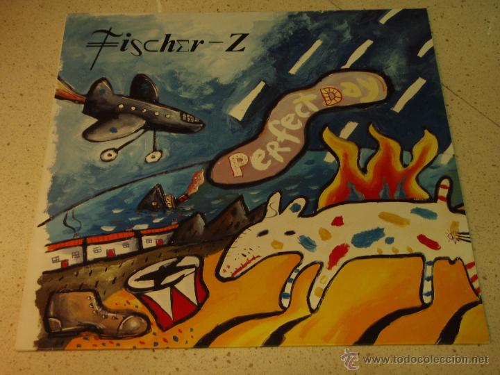 Discos de vinilo: Fischer-Z &ndash; Perfect Day Germany 1987 Ariola - Foto 1