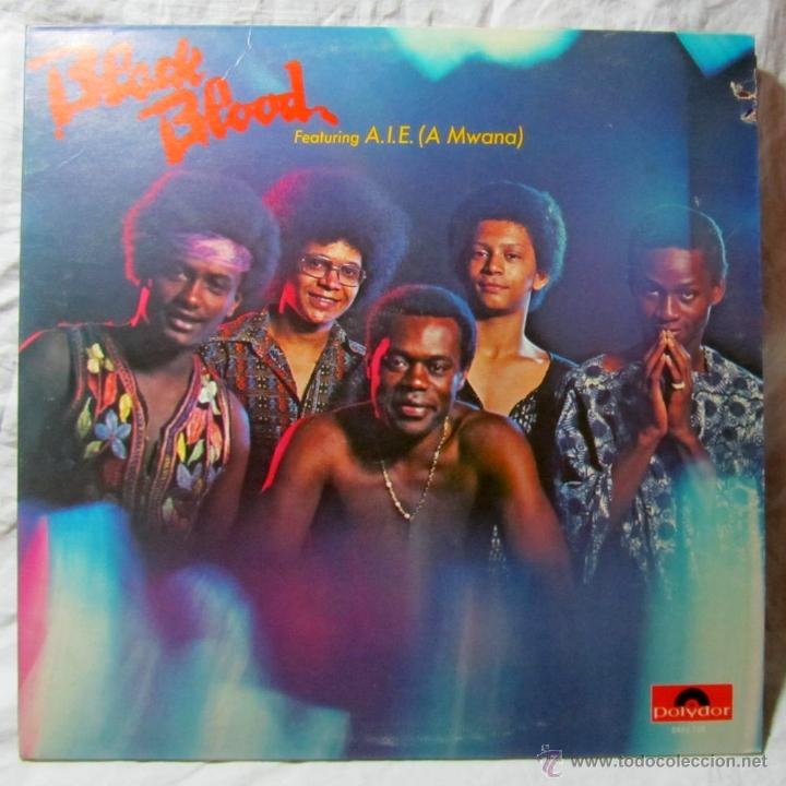 Discos de vinilo: Black Blood Featuring A.I.E. (A Mwana) Polydor 1975 - Foto 1