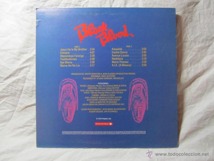 Discos de vinilo: Black Blood Featuring A.I.E. (A Mwana) Polydor 1975 - Foto 2